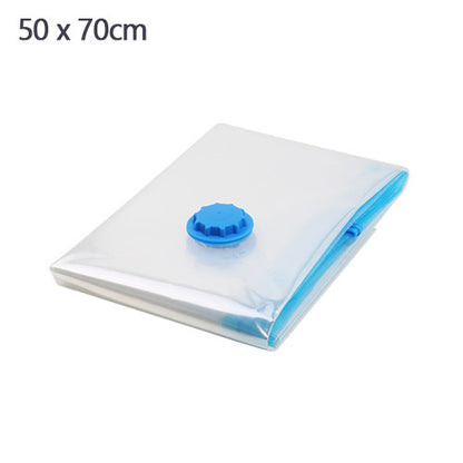 Foldable Transparent Vacuum Storage Bag for Clothes